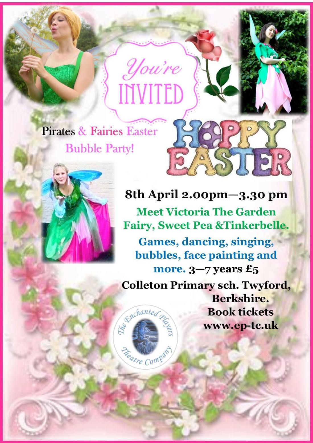 Pirates and Fairies Easter Bubble Party